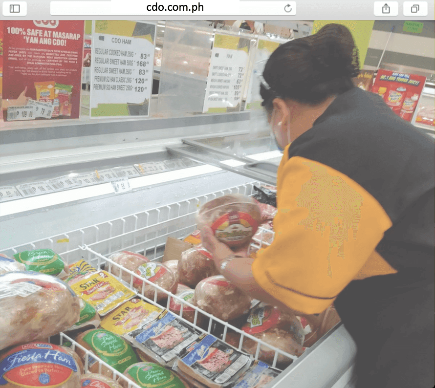 CDO: Christmas Ham Push Selling