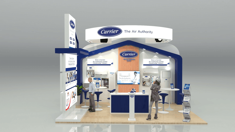 CIC Franchise Expo 2025 - Carrier and Condura Booth